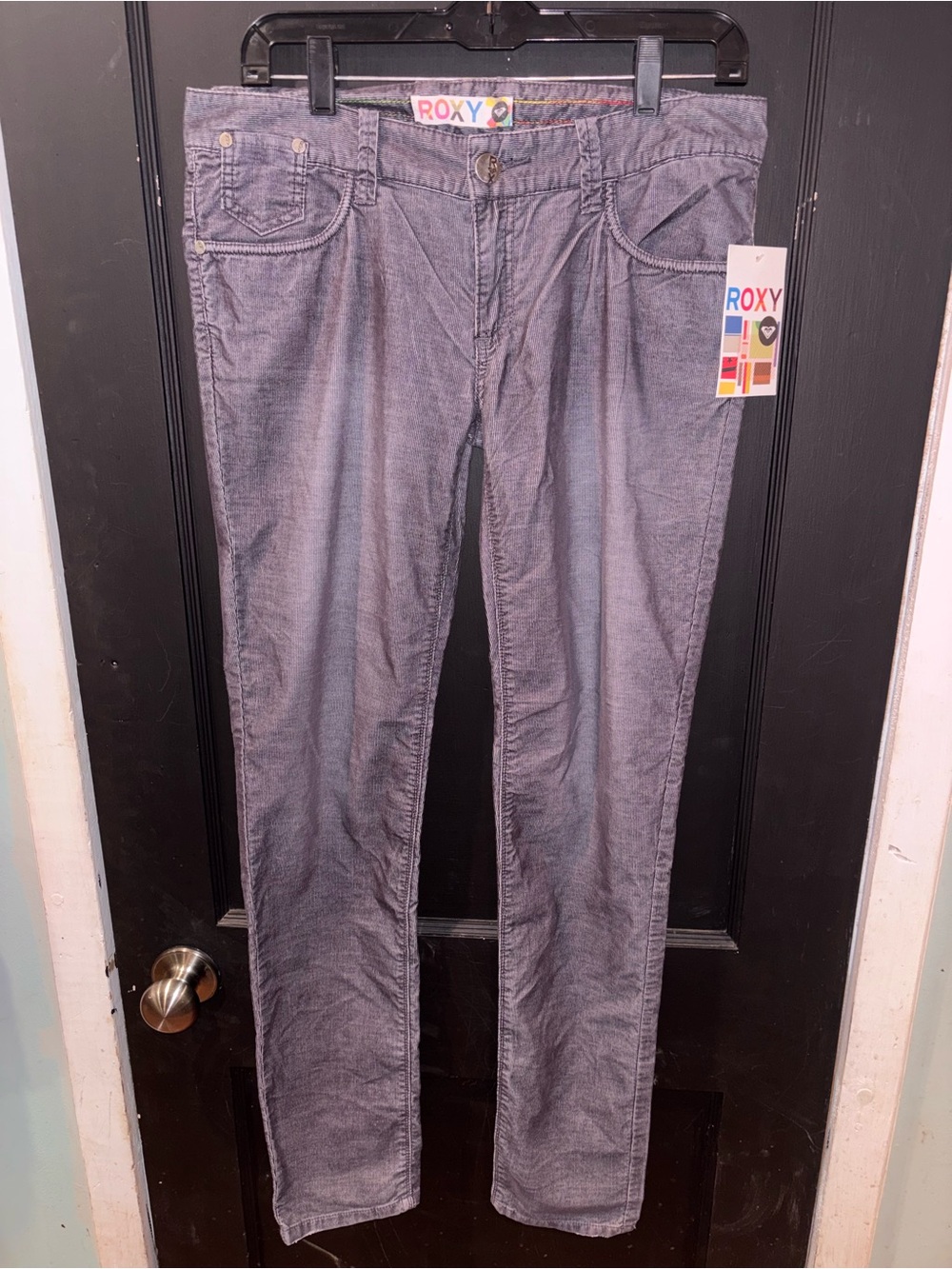 Roxy Bodacious Skinny Jeans Pants Navy Garment Dye Junior’s 11 NWT